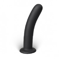 Dildo 3 Pc Set for Strap-On Silicone Black